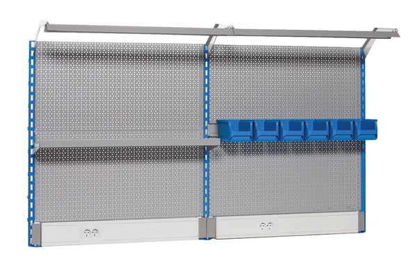 Perforated back - module C4, 2m