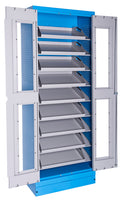 Cabinet organizer for tool trays