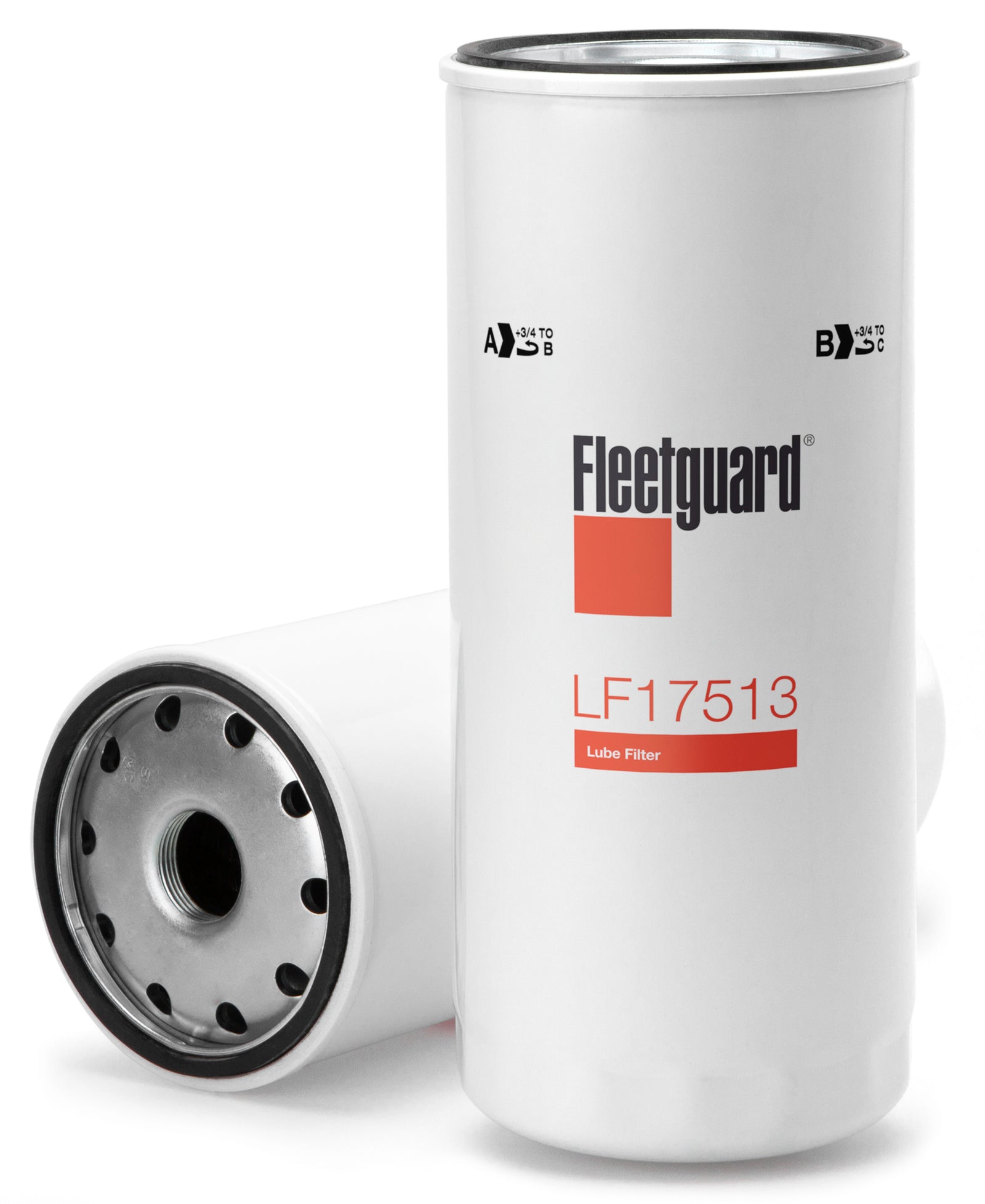 Fleetguard Oil Filter Cellulose Spinon LF17513