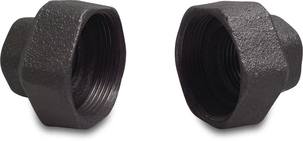 Profec Screw Set Cast Iron 1 1/2" x 1" Female Threaded Nut x Female Thread 25Bar | Profec | UK Supplier | Roladex