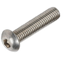 Image of RLDX Button Head Bolt BUT-M10X35-SS - Roladex UK