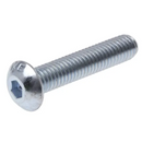 Image of RLDX Button Head Bolt BUT-M6X25-BZP - Roladex UK