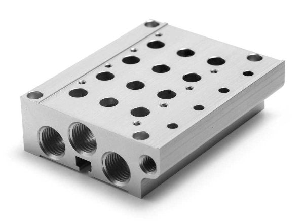 Image of EN531-1008 - Manifold to suit series EN size 16 8 positions - Camozzi | Roladex UK