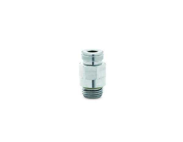 Image of H8512 16-1/2-V - Dual seal push in fitting male stud 16mm tube 1/2 thread (Pack of 5) - Camozzi | Roladex UK