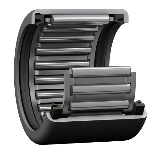 Image of SKF Drawn Cup Needle Roller Bearing-HK-4020-2RS - Roladex UK