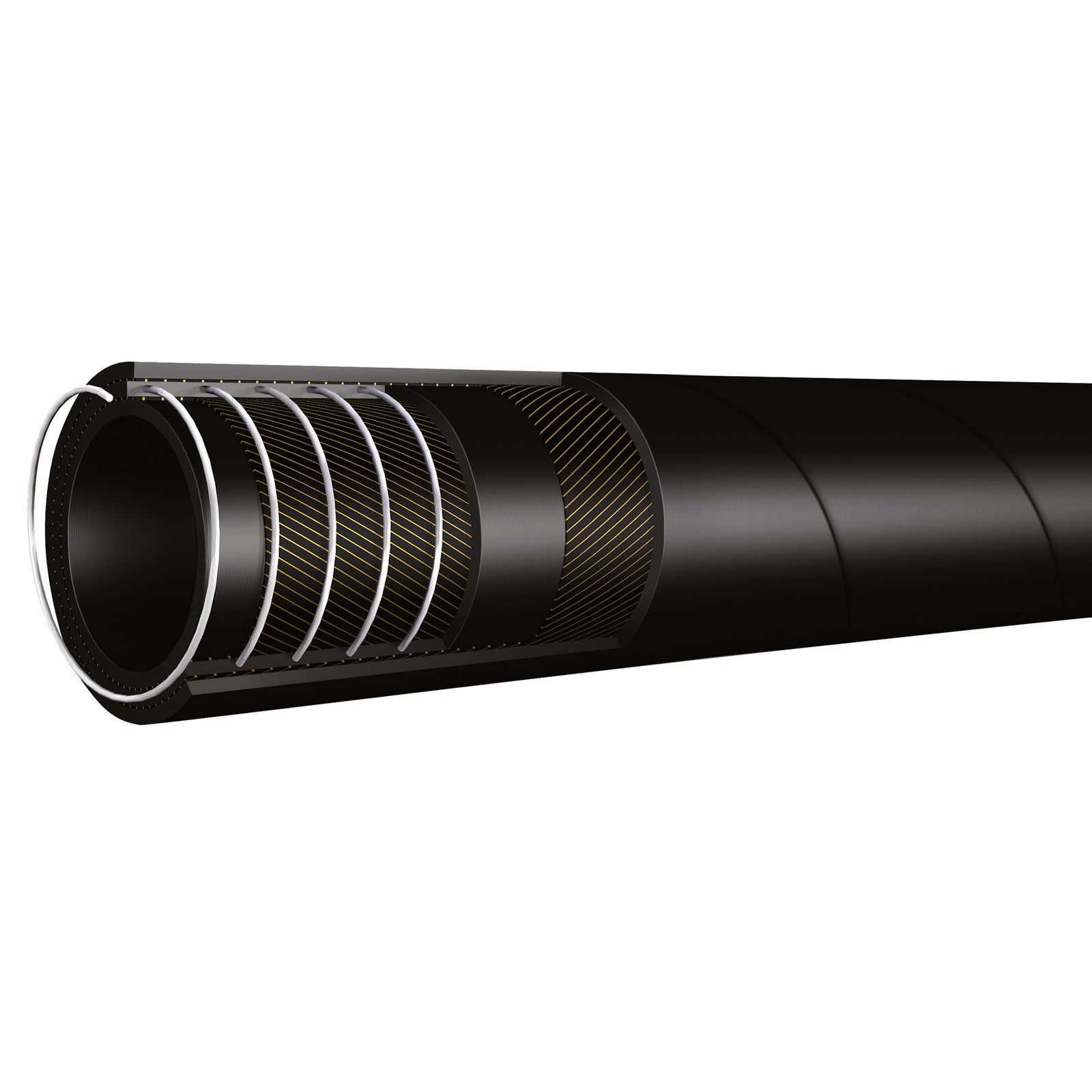 FT Pro SSPTFE-06 - 12.4mm OD X 3/8" ID Hydraulic Hose Ptfe