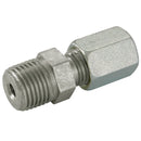 Danfoss Waltech GEV10LR3/8K - 10mm OD X 3/8" BSPT Male Stud Steel (L)