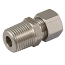 PH Industrie GE-12L-4RT - 12mm OD X 1/4" BSPT Male Stud (L) 316