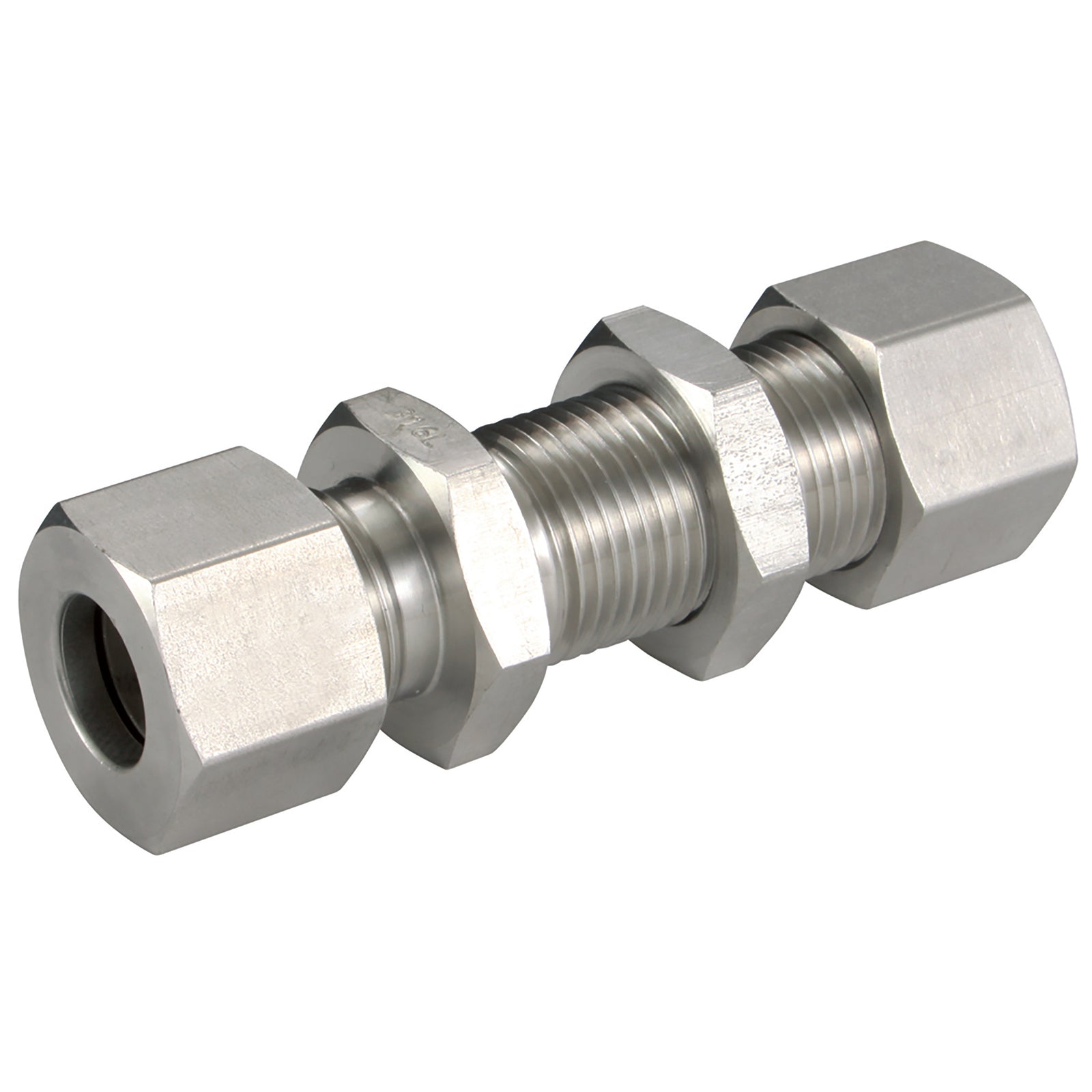 PH Industrie SV-42L - 42mm OD Equal Straight Bulkhead (L)