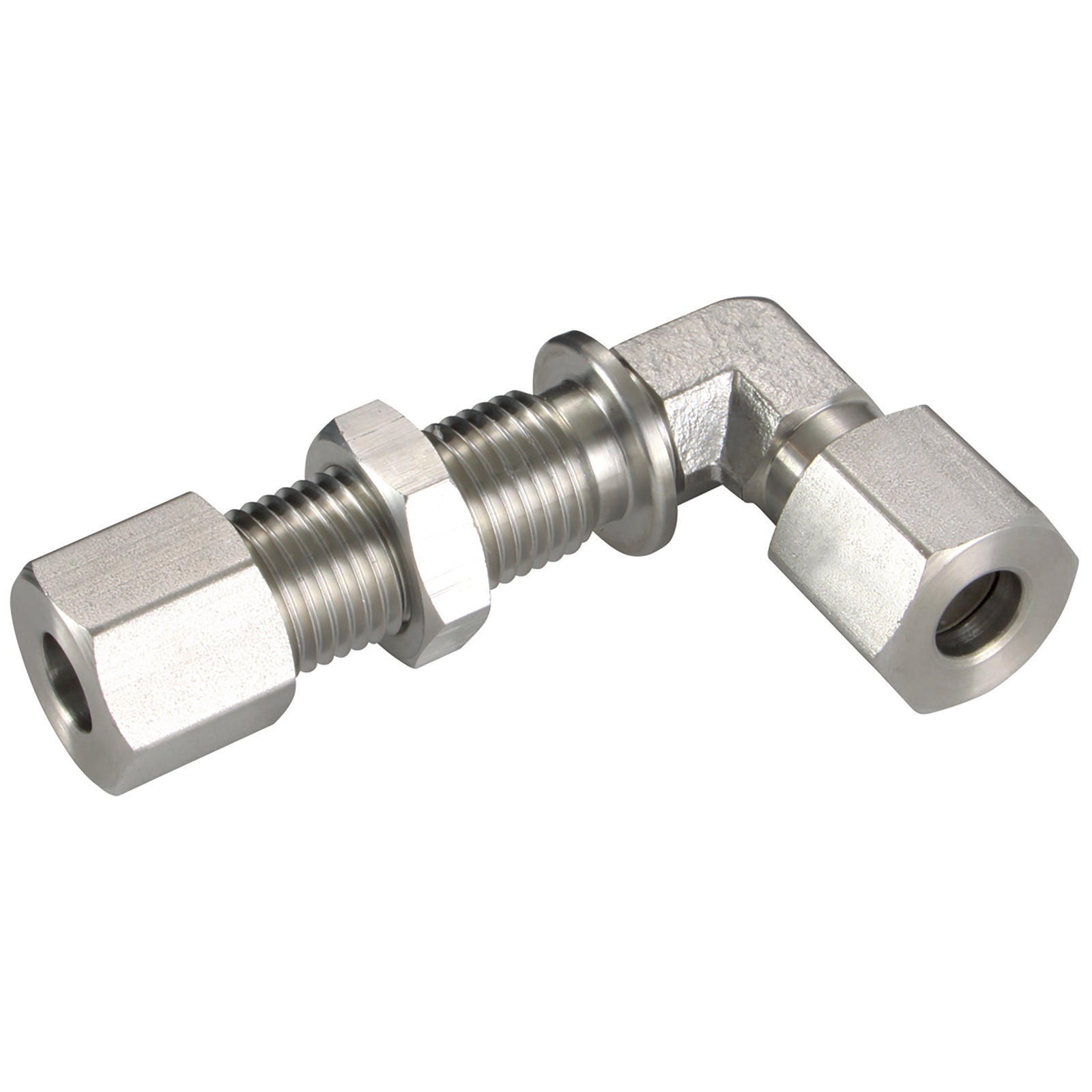 PH Industrie WSV-30S-FT - 30mm OD X M42X2 Bulkhead Elbow(S)316