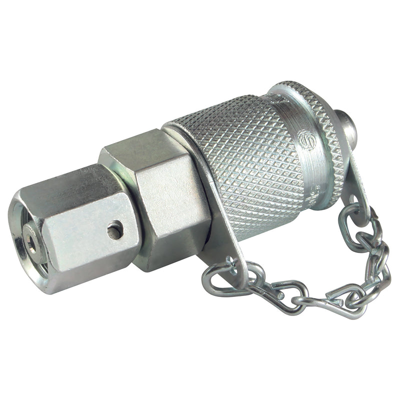 12L Metric Female DIN 2353 DKO Light Duty Test Point; 1-Z08-06-10-600 product image by Spradow