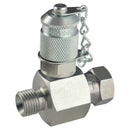 3/8" BSP Male In-line Tee Test Point; 1-Z10-69-00-600 product image by Spradow