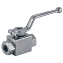 1" BSP Parallel Female Ball Valve 2 Way Standard; KHB-G1 product image by LHA