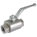 LHA HBVSS-38 - 3/8" BSP Parallel Female Valve 2 Way Barrel Style