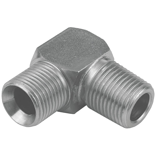 1/8" BSP x 1/8" BSP Tapered Elbow; XMBP02T02 product image by Burnett & Hillman