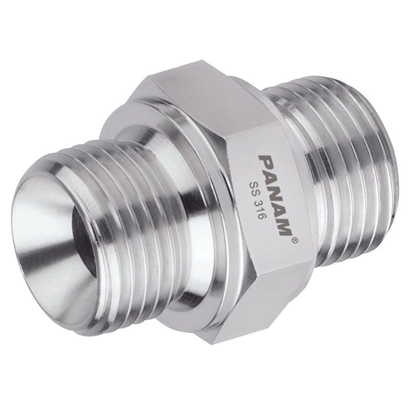 1" BSP x 1" BSP Male/Male; 2025-1591 product image by Panam