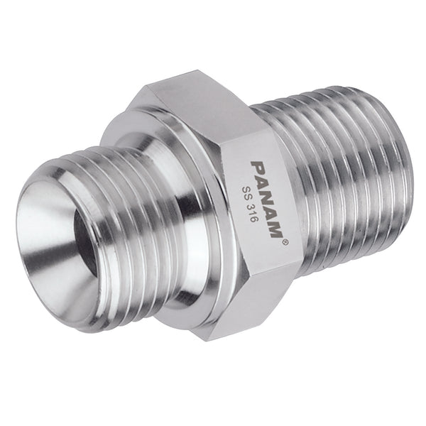 1" BSP x 1" NPT Male/Male; 2025-1690 product image by Panam