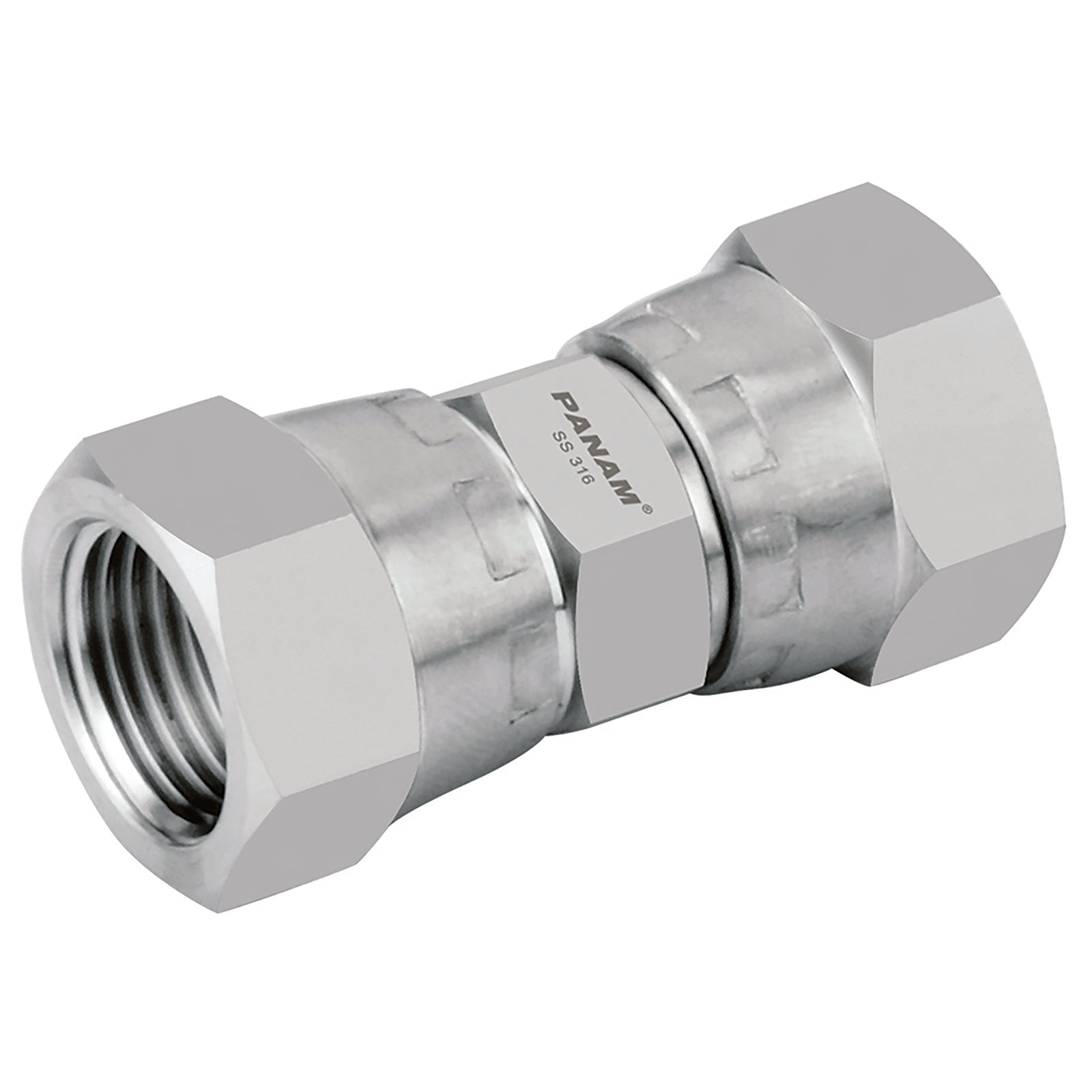 Panam 2025-2093 - 1/2" BSP X 3/8" BSP Female/Female