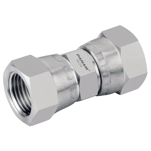 1" BSP x 1" BSP Female/Female; 2025-2110 product image by Panam