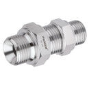 Panam 2025-2433 - 3/4" BSP Male Bulkhead+L/Nut 316 St/St