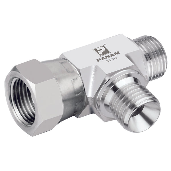 1" BSP x 1" BSP Tee; 2025-4551 product image by Panam