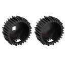 FT Pro G63-CB - Closed Back Rubber Gauge Protector 63mm Black