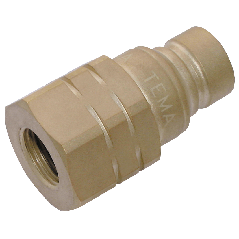 FT Pro TE-TIF3820-50 - 1/2" BSP Female Hydraulic Quick Release Flat Face Series Tif3800
