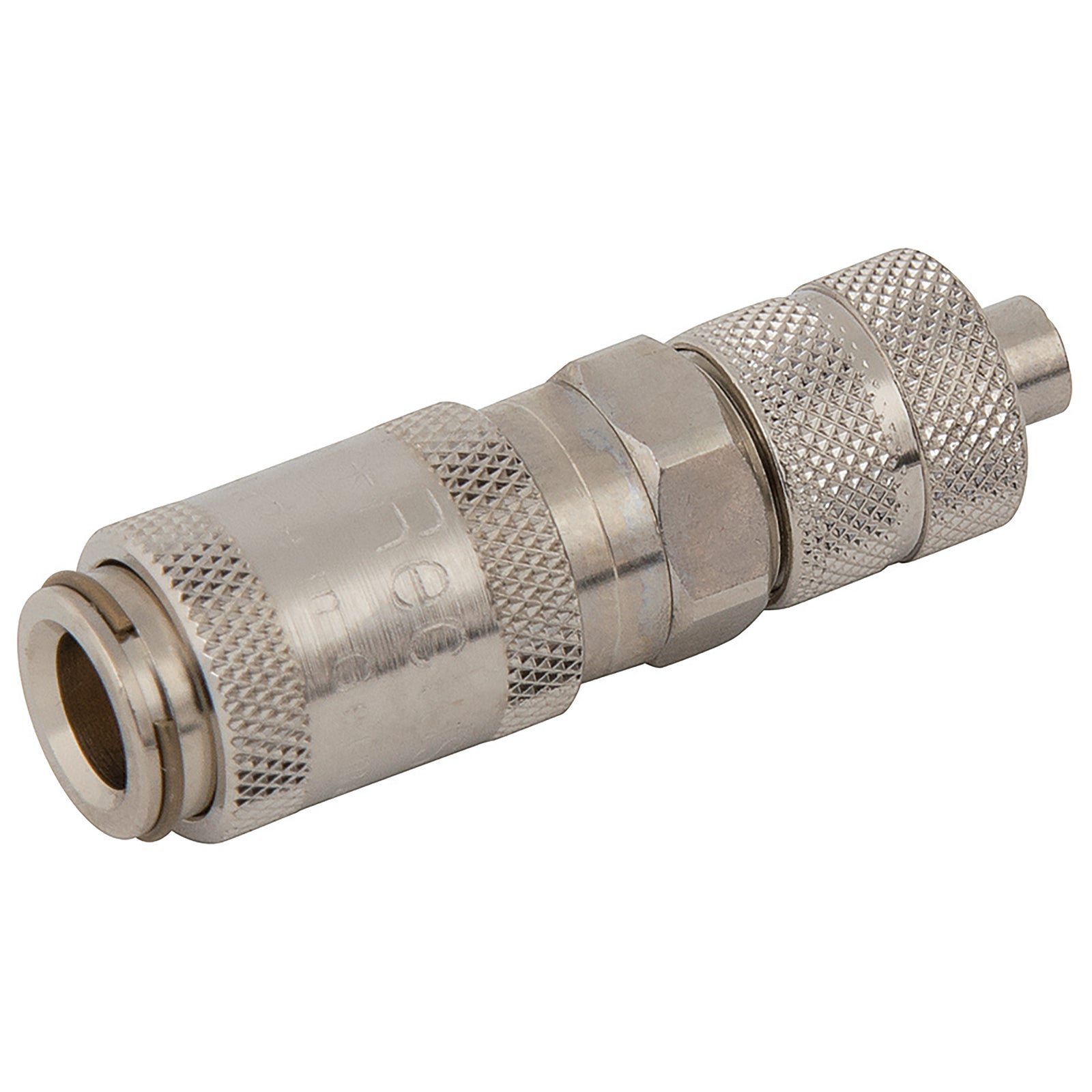 Parker Rectus 20KAKO04MPN - 03X04mm Hose Coupling Brass Nickel