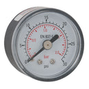 FT Pro G40-01R - 1/8"BSPT 0-15Psi 40mm Abs Bk Gaug 0-1Br