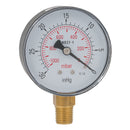 FT Pro VG50-01C - 1/4"BSPT 50mm Vacuum Botom Cnnct Gauge