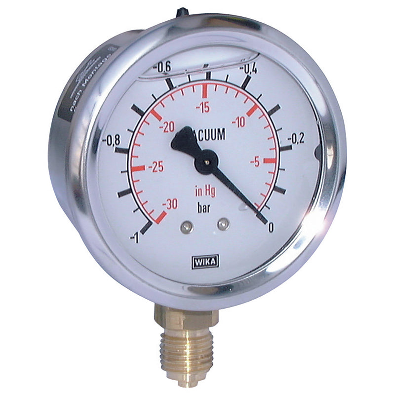 '-30+1BAR 63MM DIA FILLED 1/4" BSP BOTT; WG63-14B/-30HG product image by Wika