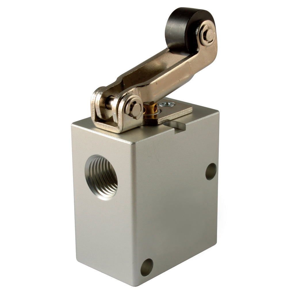 FT Pro K3M3R-06 - 1/8" BSPP 3/2 Micro Roller Lever Valve