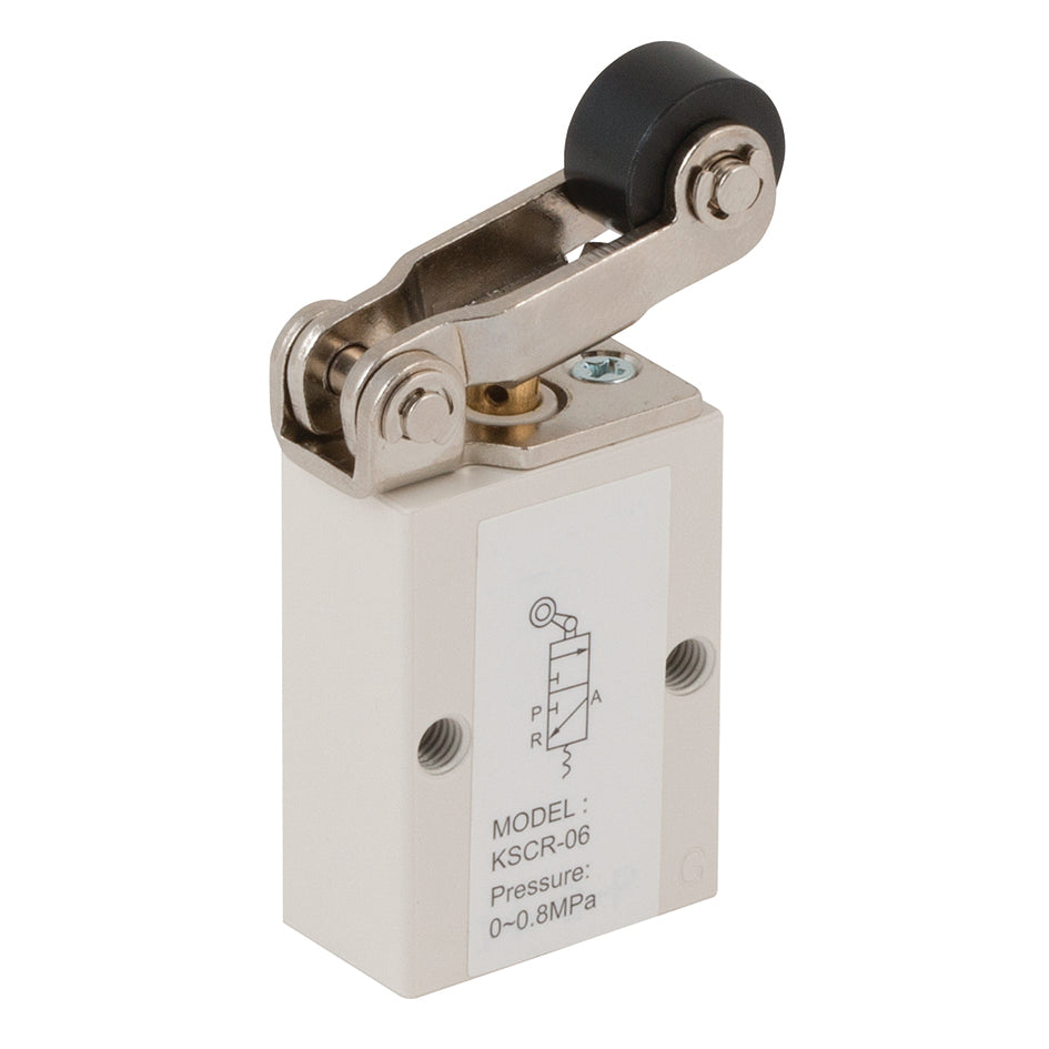FT Pro KSCR-06 - 1/8" 3/2 Roller Lever Valve