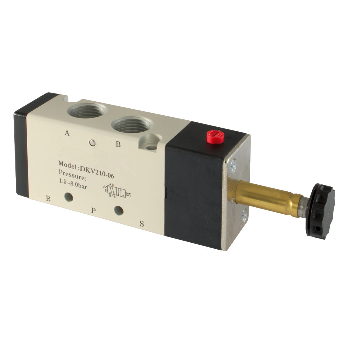 FT Pro DKV310-10 - 5/2- 3/8" BSPP Solenoid/Spring