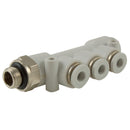 FT Pro 2175-1099 - 8mm In 6mm Out X 3 X 1/4" BSPP