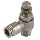 FT Pro SSNSE6-G01 - 1/8" BSPP Male X 6mm OD Speed Control Valve