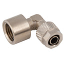 FT Pro C5F-10/8-1/4 - 10/08mm OD X 1/4" BSPP Fem Stud Elbow