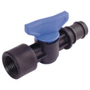 FT Pro 18563-1 - 1/2" BSPP Plastic Ball Valve 20mm Hose ID