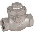 Haitima 2018-7028 - 1/4" BSP 316 St/St Swing Check Valve