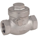 1.1/2" BSP 316 ST/ST SWING CHECK VALVE; 2018-7092 product image by Haitima