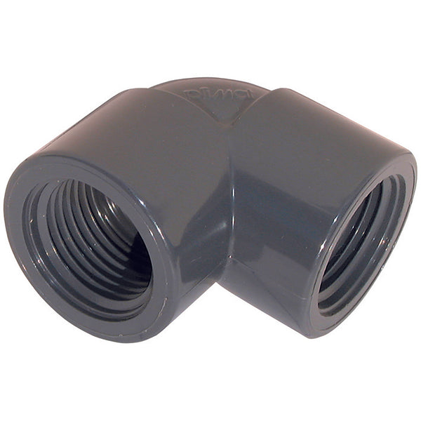 3/4" BSP FEMALE EQUAL 90DEG PVC; PVE34 product image by Comer