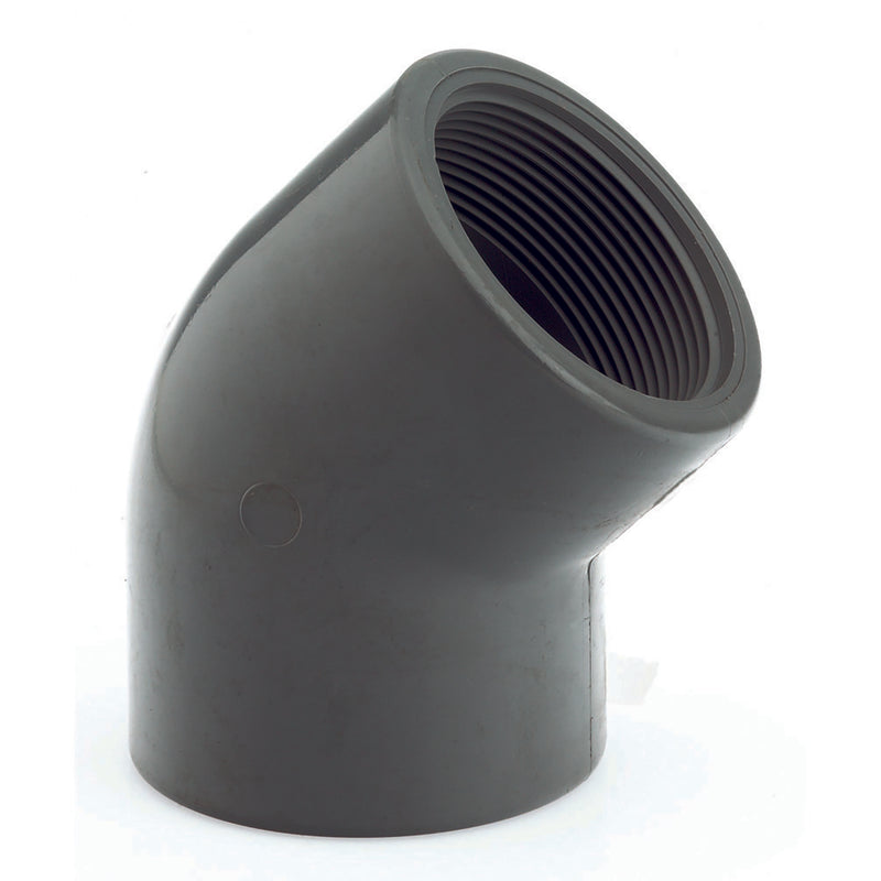 3/4" BSPP FEMALE EQUAL 45 PVC; PVE45-34 product image by Comer