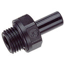 John Guest PM051213E - 3/8" BSPP Male X 12mm OD Stem Adaptor
