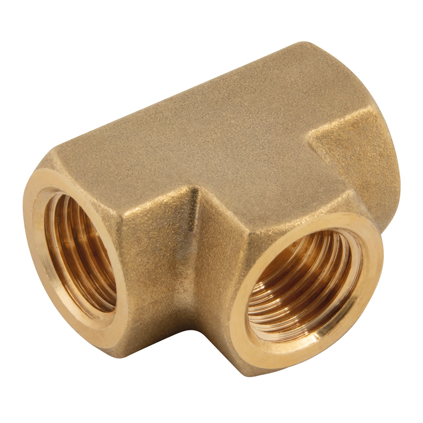 FT Pro UP10-14 - 1/4" BSPT Female Block Equal Tee