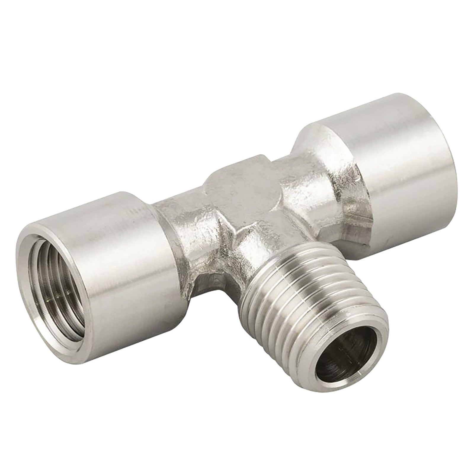 Aignep 62440-1/2 - 1/2" BSPT Male X 1/2" BSPP Female Equal Tee