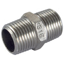ST.STEEL EQUAL HEX NIPPLE 3/8" BSPTMALE; HN-38 product image by Haitima