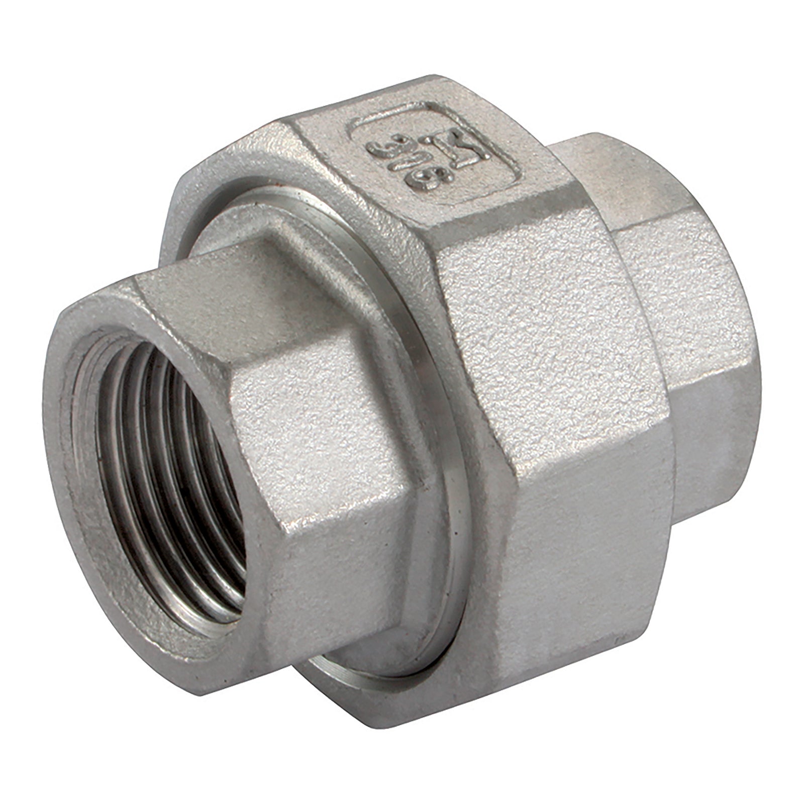 Haitima HU-4 - 4" BSPP Female Hexagon 2 Piece Union