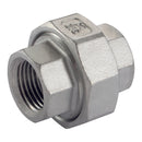 1.1/2" BSPP Female Hexagon 2 Piece Union; HU-112 product image by Haitima