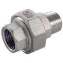 1" BSP/T FEM/MALE HEX UNION 316; MFU-1 product image by Haitima