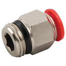 Aignep P1-14-3/8 - 14mm OD X 3/8" BSPT Male Stud Pushin
